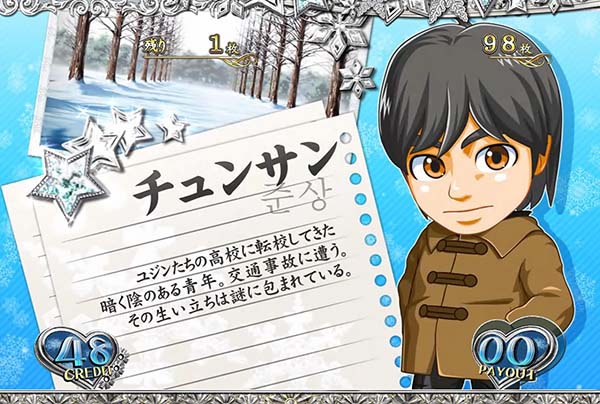 冬のソナタREG中のキャラ紹介