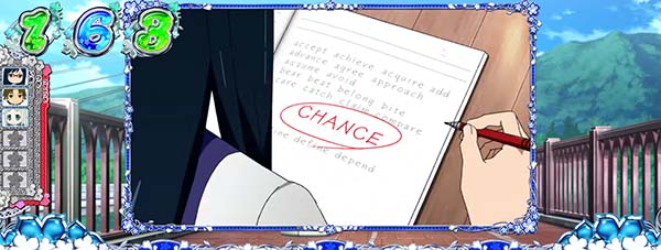 あの花落書き演出