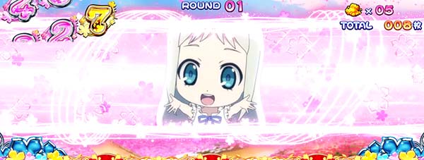 あの花ATミニキャラカットイン