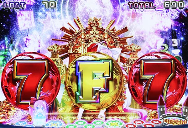 ビンゴギャラクシーAT中のモード