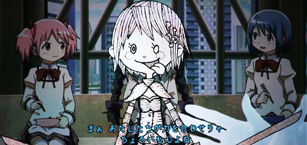 まどマギ3（まどか叛逆）回想セリフ演出