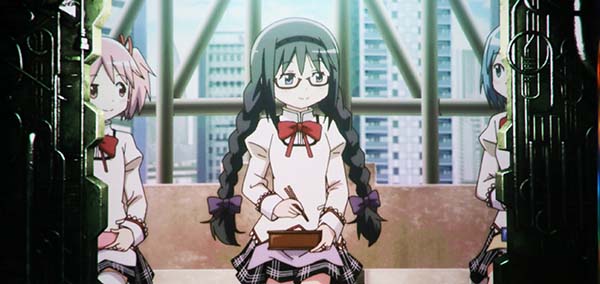 まどマギ3（まどか叛逆）四つ辻シャッター演出