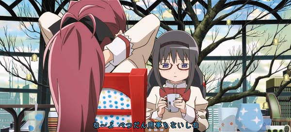 まどマギ3（まどか叛逆）水上喫茶店演出