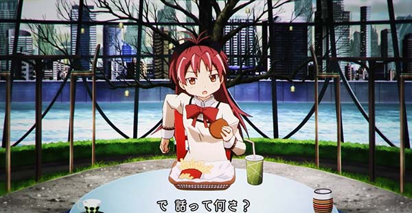 まどマギ3（まどか叛逆）水上喫茶演出