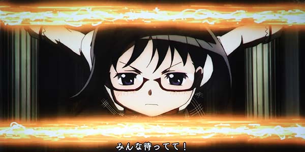 まどマギ3（まどか叛逆）ナイトメアを追えカットイン