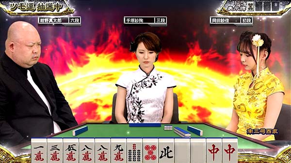 麻雀格闘倶楽部3テンパイ中背景示唆・宇宙