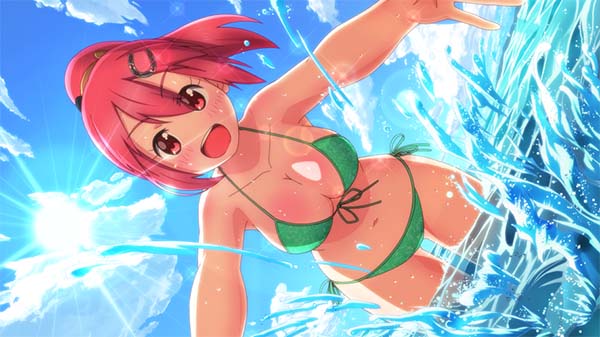 麻雀格闘倶楽部3コマンド入力画面水着まこ