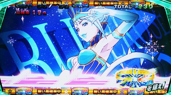 タイバニボーナス中AT中・カットイン発生