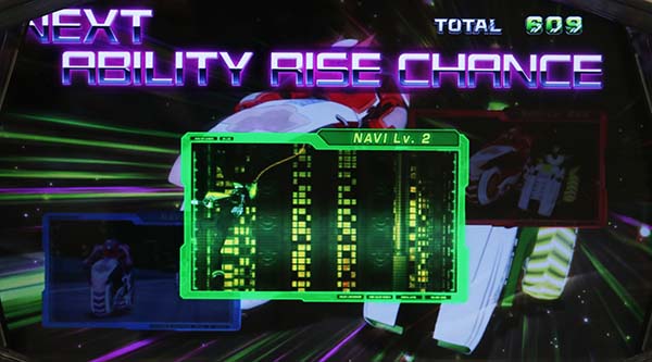 タイバニアビリティライズチャンス・ナビレベルダウン時