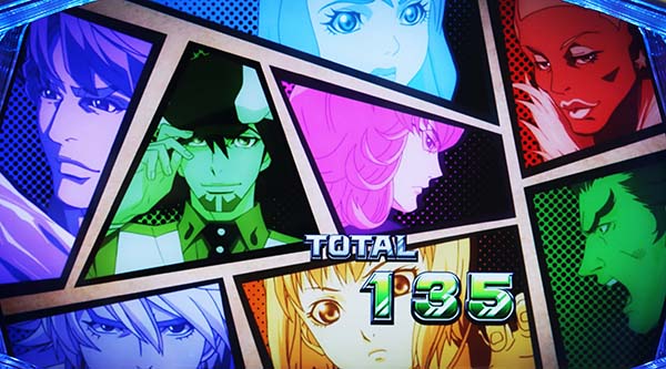 タイバニBIG終了画面・ヒーロー全員集合