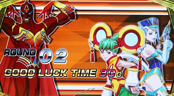 タイバニ開始画面オレンジヒーロー3人