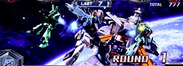 ガンダムクロスオーバーラウンド開始画面