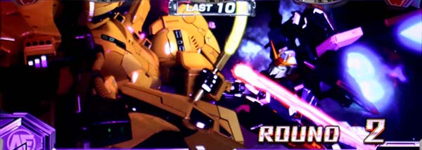 ガンダムクロスオーバーラウンド開始画面