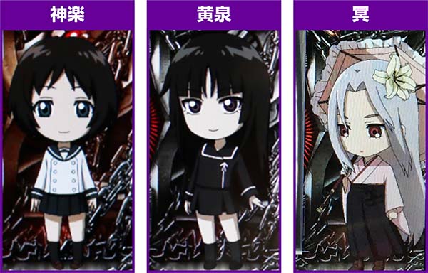 喰霊零零カウンターミニキャラ