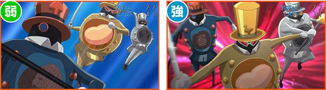 1000ちゃんAT中連続演出・敵の攻撃