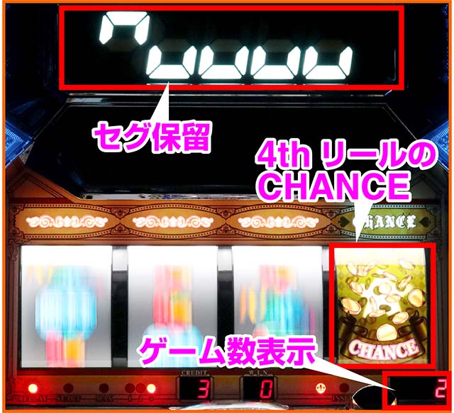 キングオブジャックセグ保留高確