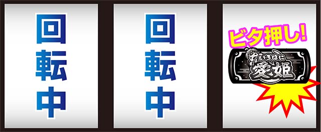 いろはに愛姫ボーナス判別