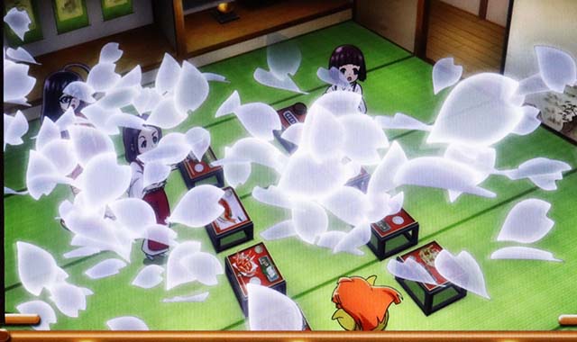 いろはに愛姫桜告知演出