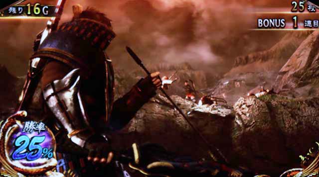 鬼決戦ボーナス滞在ステージ