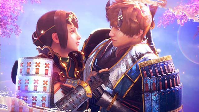 鬼武者鬼ノ試練終了画面お初蒼鬼