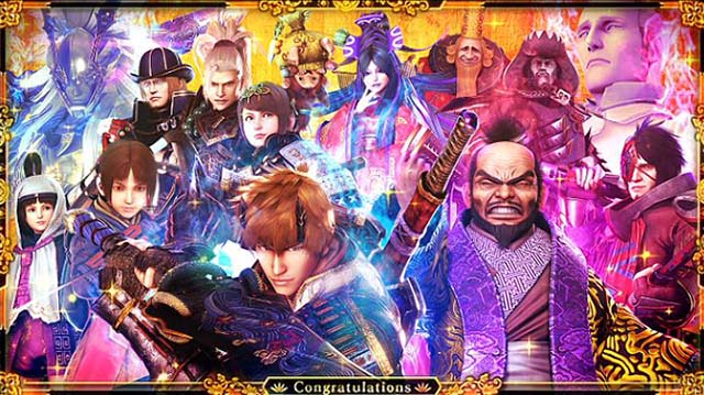 鬼武者鬼ノ試練終了画面全員集合