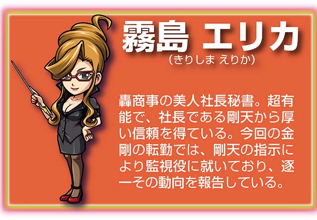 『サラ番2』キャラ_霧島エリカ