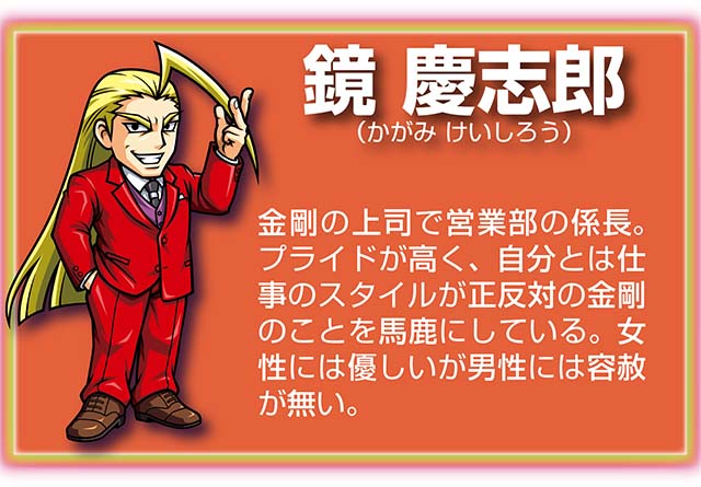 『サラ番2』キャラ_鏡慶志郎