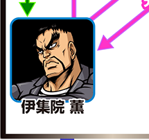 『番長3』キャラ相関図_伊集院薫