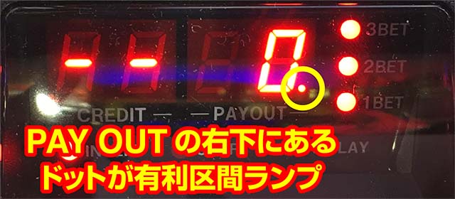 咲有利区間ランプ