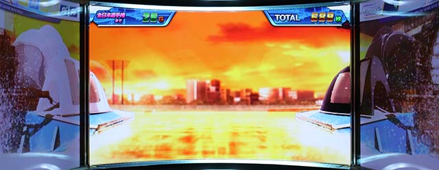 モンキーターン4AT並走ダブルナビ演出