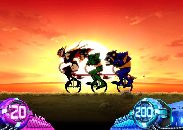 ヤッターマン三輪車ステージ