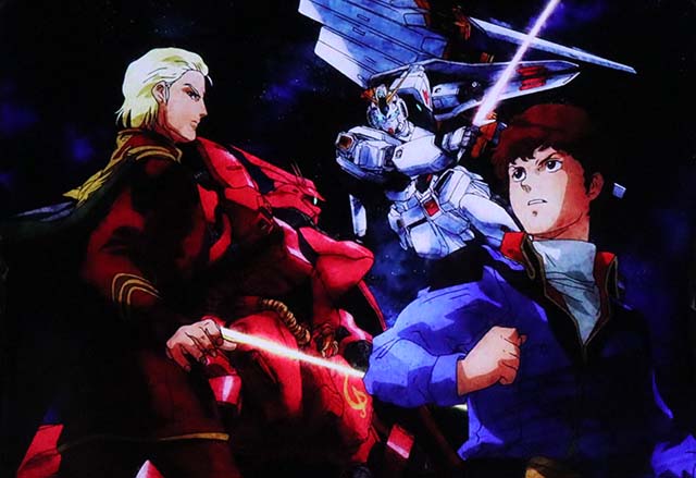 S逆襲のシャアAT終了画面アムロ&シャア