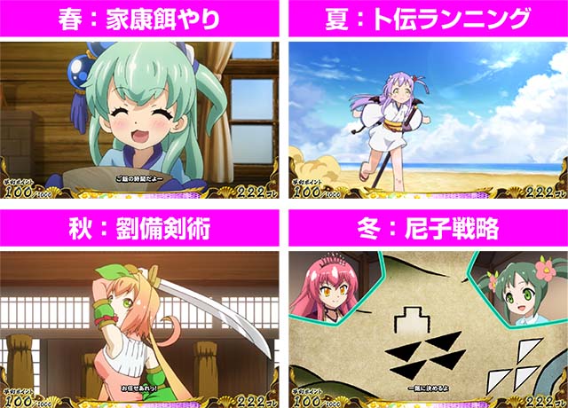 戦コレ4季節対応演出
