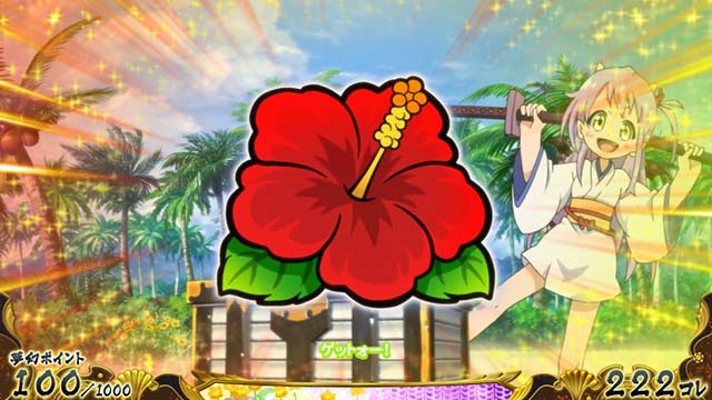 戦コレ4通常時プレミアハイビスカス