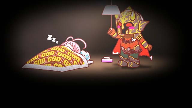 アナターのオットはーです寝室フリーズ