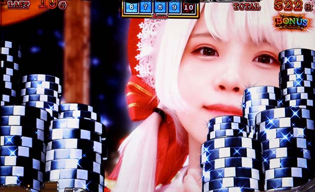 ハイパーブラックジャックストックタイムチップあおり前兆