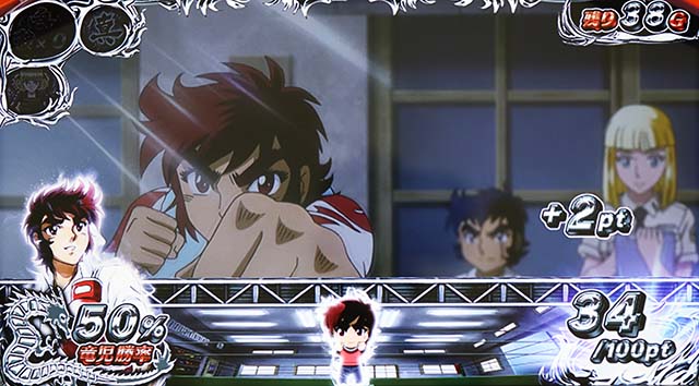 リンかけミニキャラアクション演出