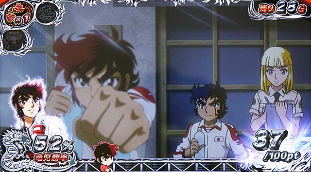 リンかけミニキャラシャッター演出