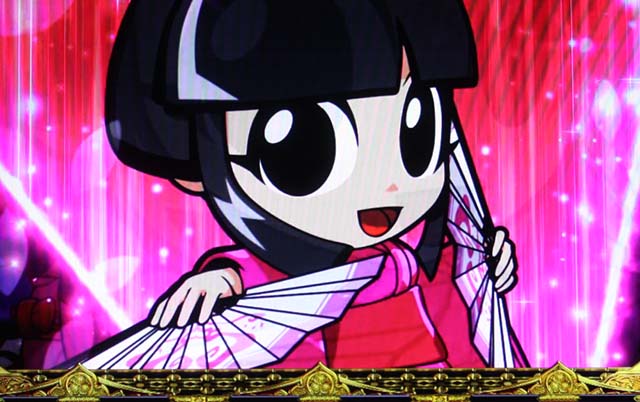 吉宗3千両回胴第3停止時姫のカットイン