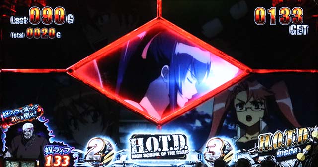 HOTDゴールドAT演出