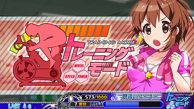 ガールズケイリントレーニングモード赤