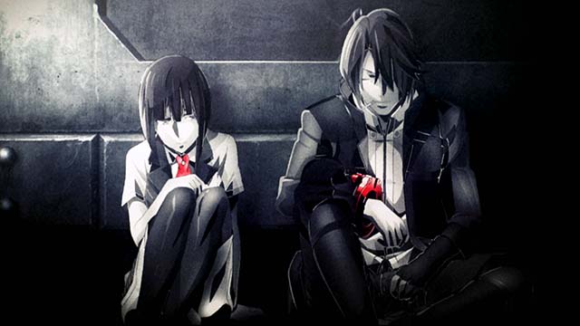 ゴッドイーター ジ・アニメーション終了画面サクヤ&リンドウ