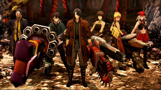 ゴッドイーター ジ・アニメーション終了画面全員集合