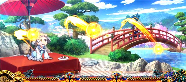 政宗3ゾーン到達時のエフェクト