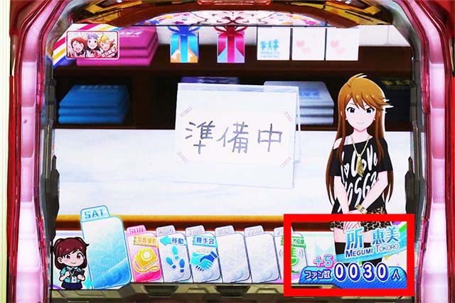 アイマス獲得ファン数