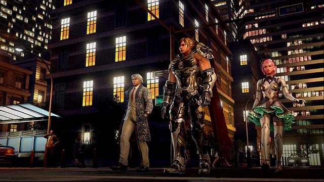 鉄拳4デビルユグドラシルCalm City -Night-