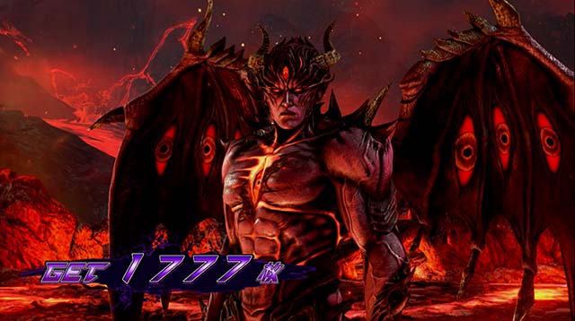 鉄拳4デビルAT終了画面