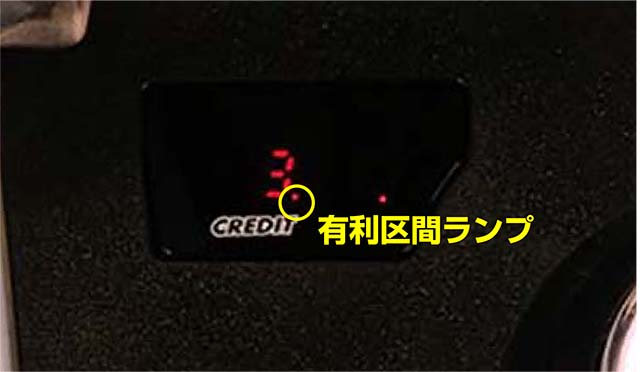 パチスロガールズ＆パンツァー 劇場版有利区間ランプ