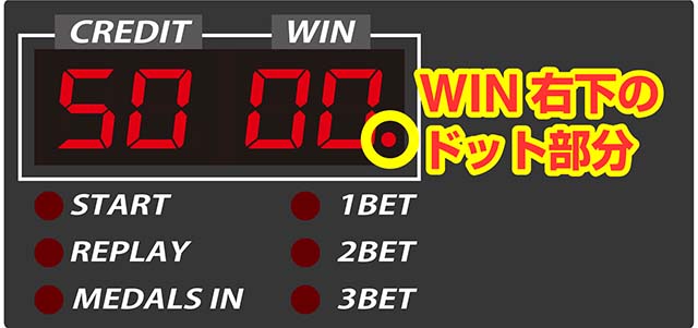 ガメラ有利区間ランプ