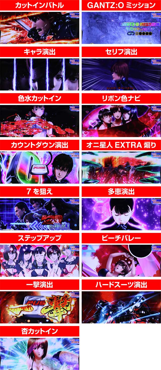 ガンツ極ガンツゲーム演出